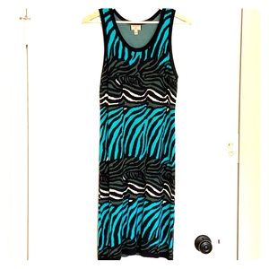 Banana republic animal print dress